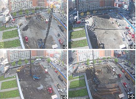 通化高新区工地实时监控画面